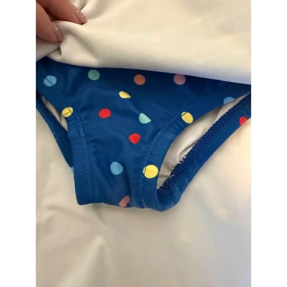 Hanna Andersson Swimsuit SET with Rashguard and Tankini 2T GUC